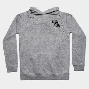 City Folk Logo small Hoodie